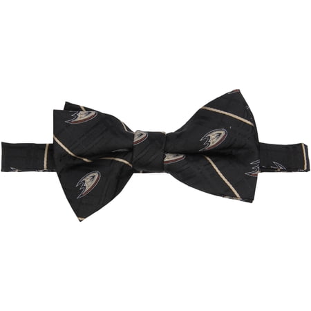 Men s Black Anaheim Ducks Oxford Bow Tie