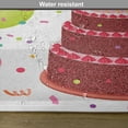 thumbnail image 6 of Ambesonne Fun Place Mats Set of 4, Birthday Cake Celebration, Standard Size, Multicolor, 6 of 6