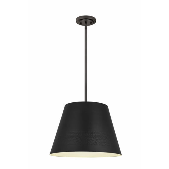 1 Light Chandelier-Matte Black Finish Z-Lite 6013-18Mb