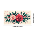 thumbnail image 1 of Floral Backdrop Banner Daisies Decoration for Wedding Party Supplies Event Background Photography Spring Summer Decor Celebration, 1 of 4