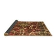 thumbnail image 2 of Ahgly Company Indoor Rectangle Abstract Brown Modern Area Rugs, 2' x 5', 2 of 4