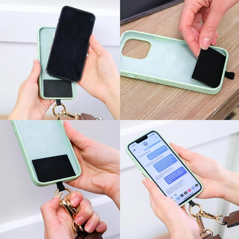 The Clip & Go Turns Any Phone Into A Crossbody-simple, Quick, And So Handy! #phonestrap #clipandgo #phone #giftidea #giftsforher #handsfree #crossbody # Purse