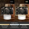 thumbnail image 3 of Ian Somerhalder Acrylic Night Light Adjustable 3 Light Modes USB Cable Lamp Light Display Base Rectangular LED Light For Bookshelves Desk Bedside Tables Bedroom Child Room, 3 of 9