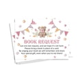 thumbnail image 5 of Inkdotpot 30 Books For Baby Shower Request Cards Bring A Book Instead Of A Card Teddy Bear Gender Neutral Baby Shower Invitations Inserts Games, 5 of 6