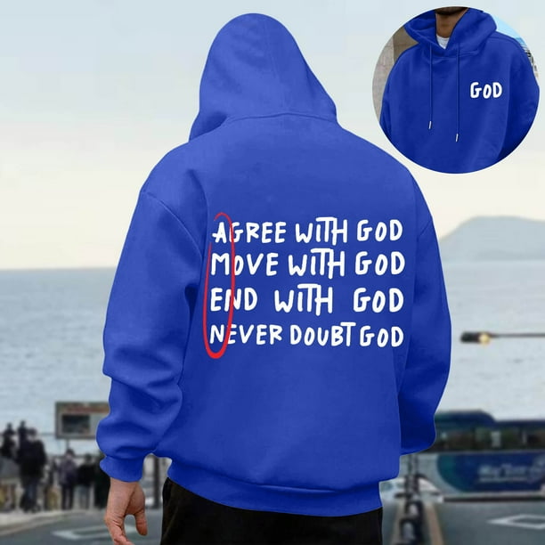 WILLBEST Sudadera con Capucha Informal para Hombre, Jersey De Manga Larga con Diseño Estampado para Uso Diario, Cómoda Sudadera con Capucha para Otoño e Invierno. Mediana