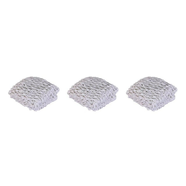 relayinert Outdoor Climbing Net Durable And Wear-resistant For Safe Fun White Durable Nylon 150*5cm 3Set