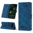 thumbnail image 1 of Compatible with Google Pixel 6 Pro Classic Embossed PU Leather Case with Card Holder Shockproof Cover, 1 of 5