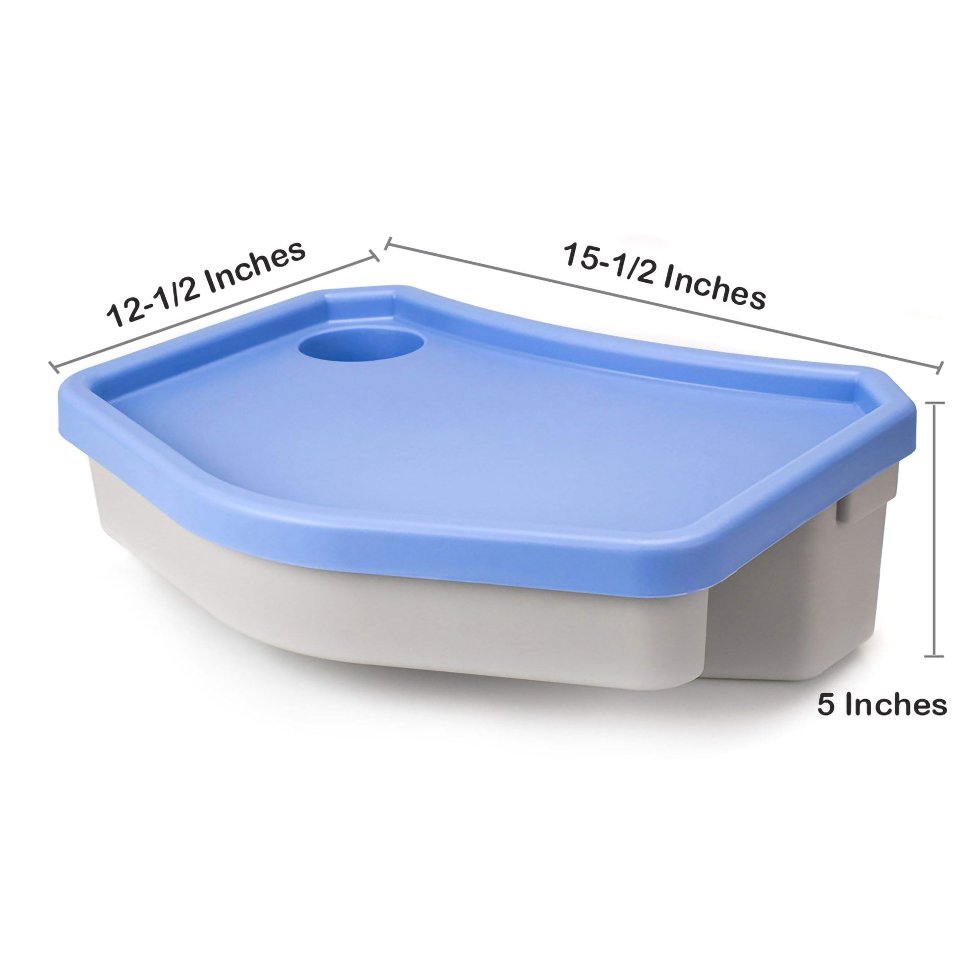 McKesson Walker Caddy for Storage, Plastic - with Removable Top, Cup Holder, 1 Count