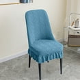 thumbnail image 3 of sruoe Dining Chair Covers, Chair Slipcovers Seat Protector, Removable Washable Seat Cover, Elastic Stretch Soft Dining Chair Slipcover for Living Room, Kitchen, 3 of 6