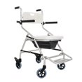 thumbnail image 1 of Silla Comodo ducha de traslado aluminio ultraligero plegable., 1 of 2