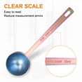 thumbnail image 4 of Uxcell 3pcs Single Measuring Spoon 2tbsp (6tsp, 30ml) Stainless Steel Spoon, Multicolor, 4 of 7