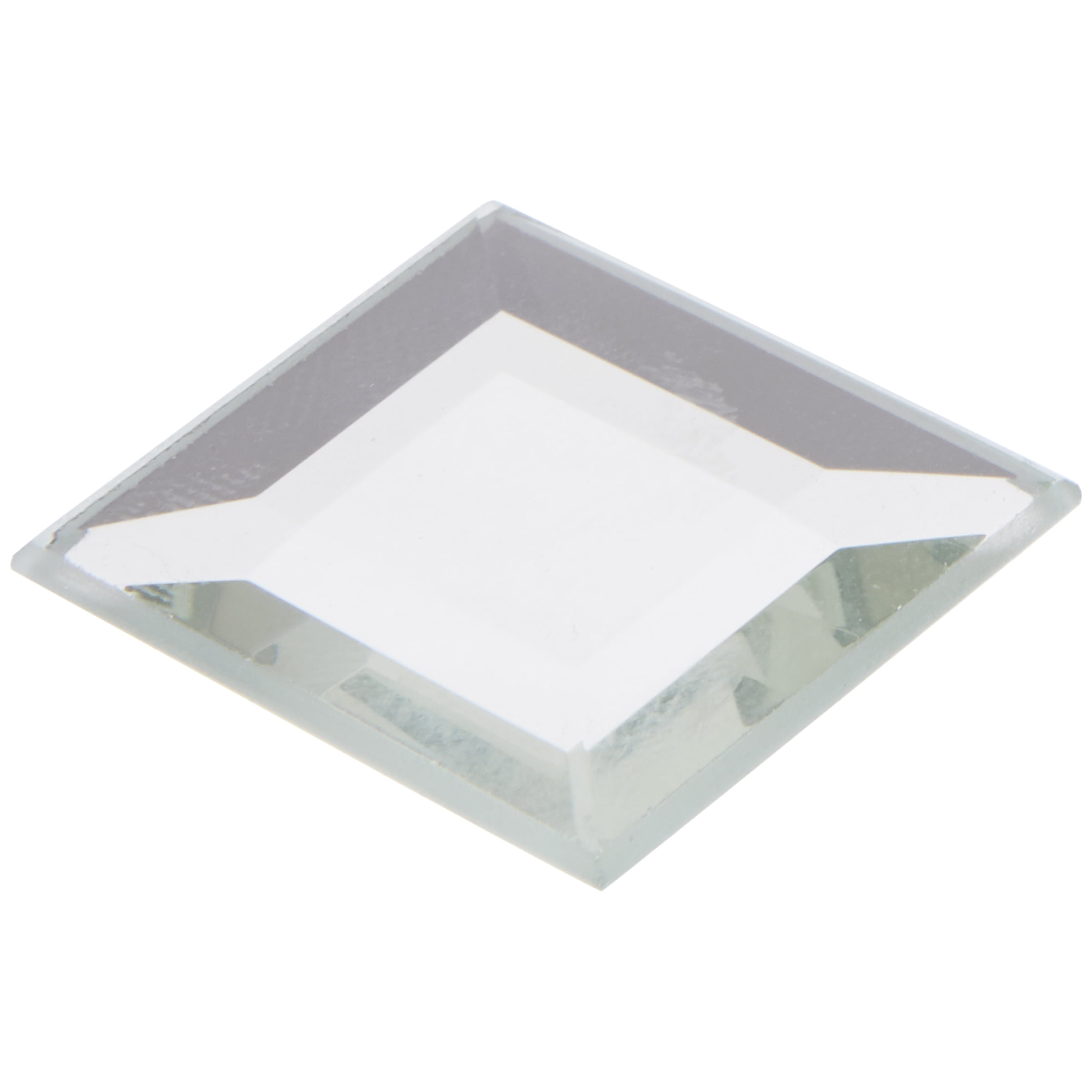 Plymor Square 5mm Beveled Glass Mirror 8 inch x 8 inch 