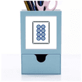 thumbnail image 1 of Mahjong Circle Dots 8 Tile Pattern Desk Supplies Organizer Pen Holder Card, 1 of 3