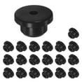 thumbnail image 1 of Uxcell 20-Pack Grommets de Silicona de 0.67 Pulgadas para Cableado, Tapones de Orificio, Hidroponía [Negro], 1 of 1