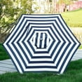 thumbnail image 3 of 7.5 ft Patio Umbrella, Yard Umbrella Push Button Tilt Crank, 3 of 5