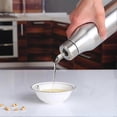 thumbnail image 5 of Stainless Steel Oil Dispenser Bottle Leak-poof Large Capacity Oil Vinegar Container for Kitchen, 5 of 5