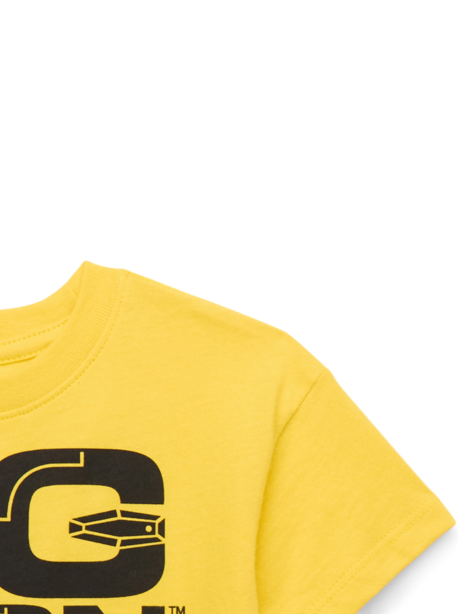 Monster Jam Toddlers’ Digatron Cotton Graphic Tee with Short Sleeves, Sizes 12M-5T