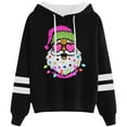thumbnail image 1 of WILLBEST Sudaderas de Mujer Sudadera con Capucha y Cordón con Estampado Navideño Informal para Mujer 137 Chica​​, 1 of 3