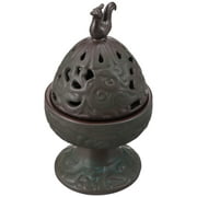 1 Pc Creative Household Ceramic Incense Burner Zen Decor for Decoration (Green)