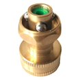 thumbnail image 1 of Greenne Brass Sweeper Nozzle, 3/4” High Pressure Water Hose Nozzle Adjustable Watering, 1 of 8