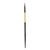 Dynasty Black Gold Brush - Bright, Long Handle, Size 6