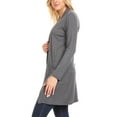 thumbnail image 3 of Women's Casual Long Sleeve Open Cardigan with Side Pockets, 3 of 5