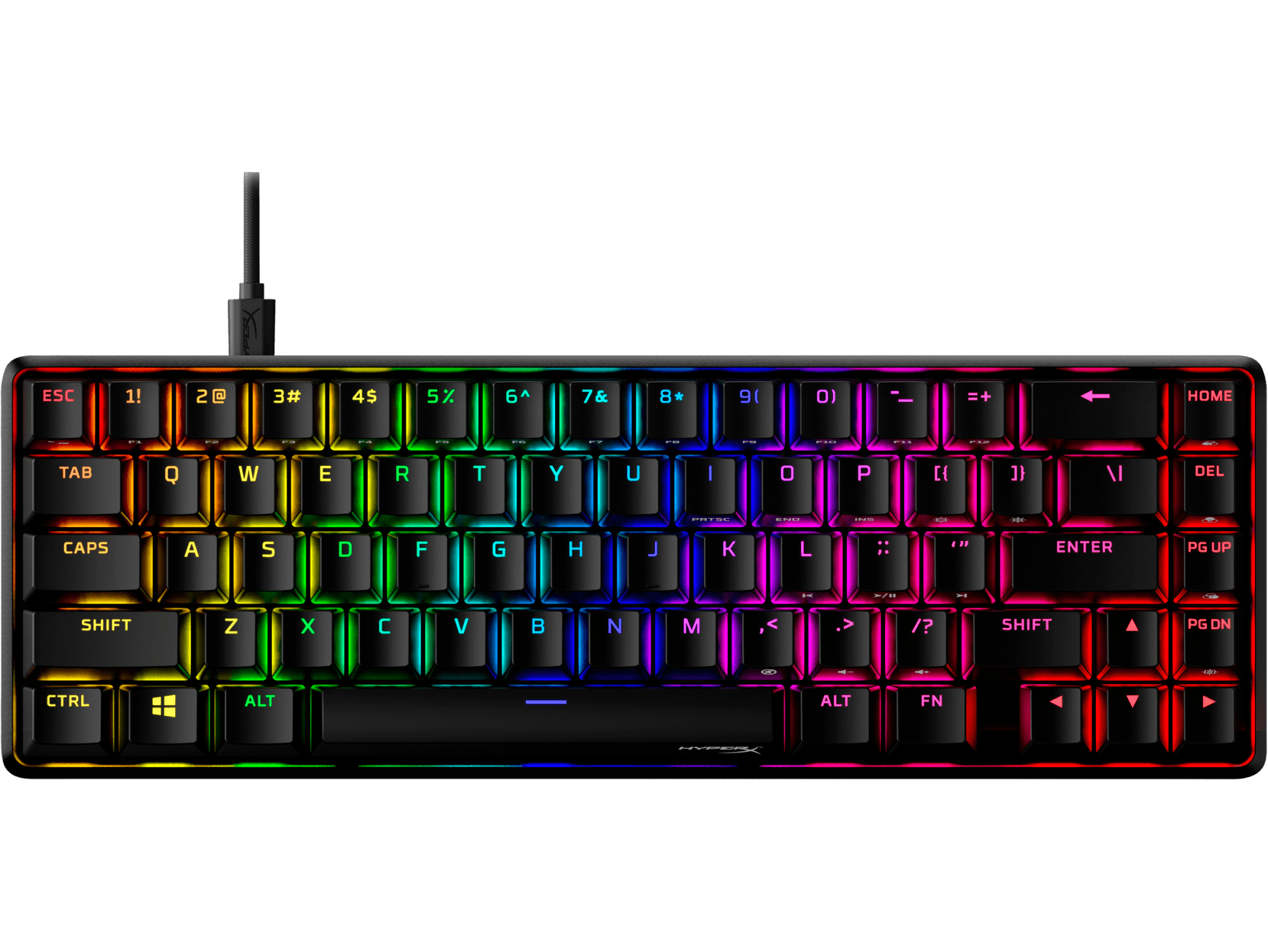 HyperX Alloy Origins 65 - Mechanical Gaming Keyboard - HX Aqua (US ...