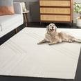 thumbnail image 3 of SAFAVIEH Soho Bevis Geometric Area Rug, Beige/Ivory, 6' x 9', 3 of 8