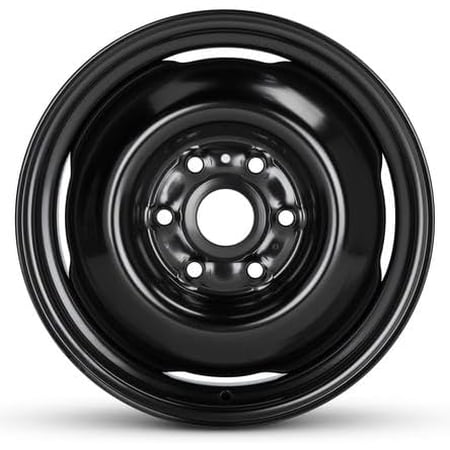 New OEM Replacement Wheel 17x7 6x139.7 48 Offset Black Steel Rim For Rivian EDV 2021-2025 100-0383 Single
