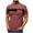 Wine（mens shirts）, variant on GuangCheng Mens Short Sleeve T-Shirts,Colorblock,Striped Tops with Chest Pocket,Regular Fit,Soft,Breathable,Comfortable,Casual Wear Shirts,Gray,Size 3XL