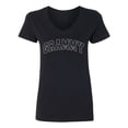 thumbnail image 2 of Wild Bobby GRAMMY Varsity Letters Women Standard V-Neck Tee, 2 of 6