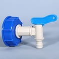 thumbnail image 2 of Gallon Tote Barrel Faucet Connector Kit Leakproof Fine Thread Hose Fittings Replacement Adapter Accessories for Liquid Transfer, 2 of 5