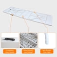 thumbnail image 3 of 8ft Folding Table, Portable Plastic Table for Camping, Picnics, Parties, High Load Bearing Foldable Table White, 3 of 5