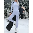 thumbnail image 5 of Charmo Women's Thermal Underwear Sets Super Soft Long John Set Bottom Ski Winter Warm Top & Bottom for Cold Weather, 5 of 7