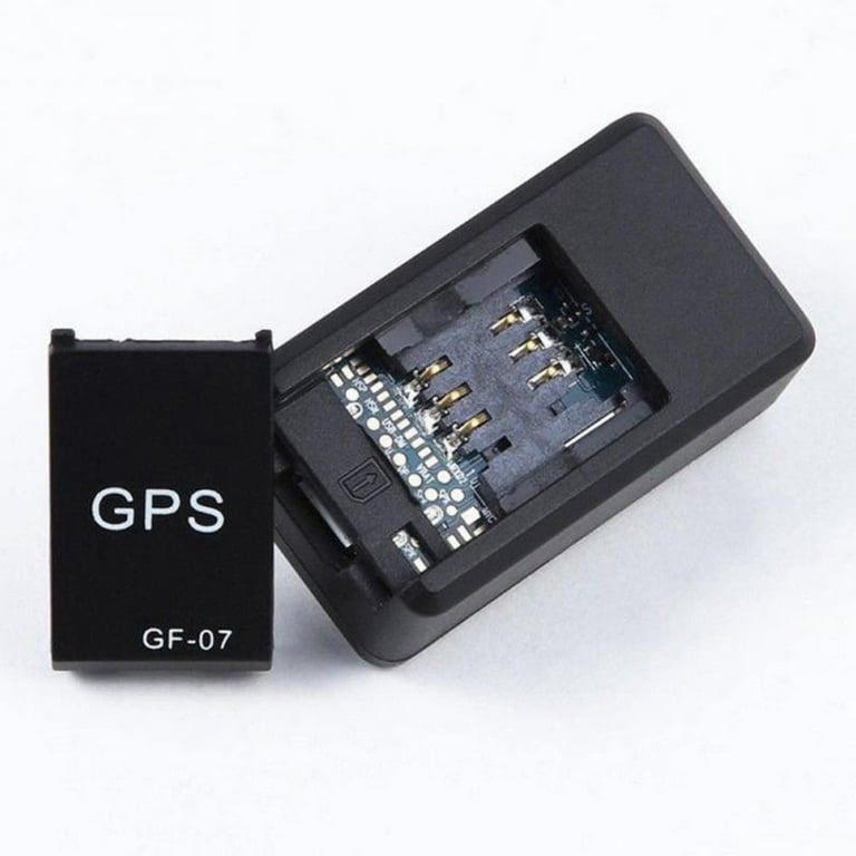 Mini Gps Localizador / Rastreador en Tiempo Real GF-07 Portatil Con Imagen  Satélite GSM 3G/4G - Negro