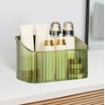 thumbnail image 6 of Dvumao Bathroom Accessories, Storage Organizer Wall Mounted Shower Rack Bathroom Shelf Transparent Plastic Toothbrush Adhesive Hanging Box Suitable For Bathroom Kitchen Cabinet Showe, Man Gifts, 6 of 6