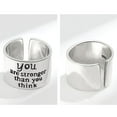 AaSFJEG Encourage Rings Unique Statement Thumb Sterling Silver Brand