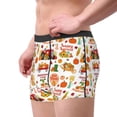 thumbnail image 2 of Wukai Fall Farm Pumpkin Print Men’s Underwear Breathable Boxer Brief for Men,&nbsp;Moisture Wicking & Breathable-X-Large, 2 of 5