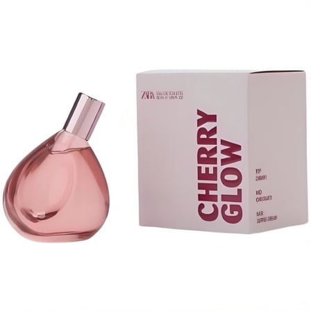 Zara Cherry Glow Kids Perfume Fruity Chocolate Sweet Cherry & Creamy Chocolate Scent Playful Summer Fragrance by Amélie Jacquin Eau de Toilette EDT 50ml (1.69 fl. oz)