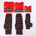 thumbnail image 3 of Christmas Family Matching Pyjamas PJS Set Santa SQUAD Sleepwear Nightwear T Shirt Hat Printed Pant, 3 of 6
