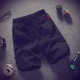 thumbnail image 3 of Pantalones cortos de 3 cuartos para hombre, informales, de lino y algodón con cordón, ropa de calle elegante, ofertas especiales, paquete de lujo Y2k, verano, talla XL EE, 3 of 5