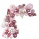 thumbnail image 4 of Kit de arco de globos de oro rosa - 118 piezas de guirnalda de globos rosa bebé, blanco y oro rosa con calcomanía de mariposa para baby shower de niñas, cumpleaños, bodas, decoraciones para fiestas de, 4 of 5