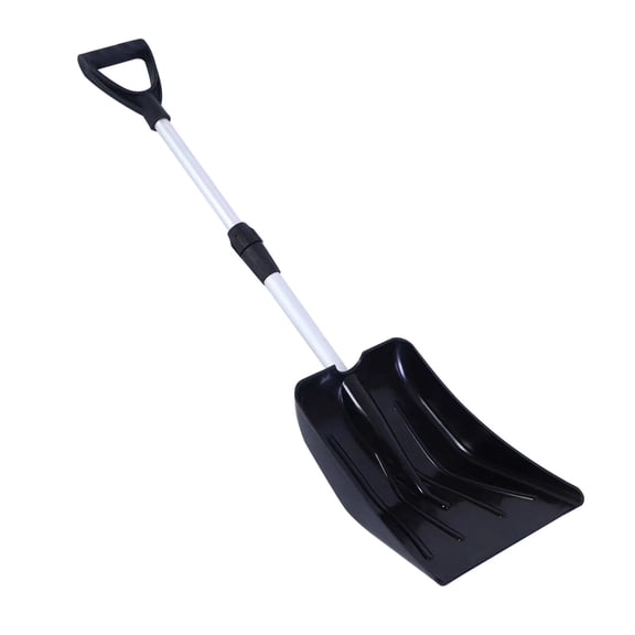 Heavy Duty Ice Scraper, Extendable Snow Brush with Ergonomic Grip, Rotatable Snow Removal Tool for Car Windshield, Portable Telescopic Scraper for SUV Truck, Winter Car Must Have