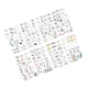 thumbnail image 1 of Wosthever 8 Sheets Wedding Planning / Engagement Stickers Self-Adhesive for Scrapbook Kits de decoración para fiestas, 1 of 6