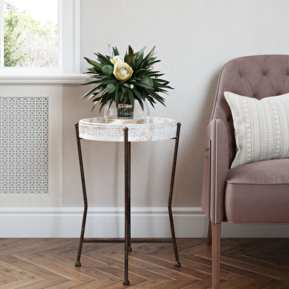 Sarina Farmhouse Accent Table