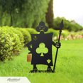thumbnail image 4 of RealSteel Alice in Wonderland - Set 2 Metal Garden Art – The Queen of Hearts & Playing Card Guards – Whimsical Outdoor Décor for Fans of The Classic Tale (B), 4 of 7