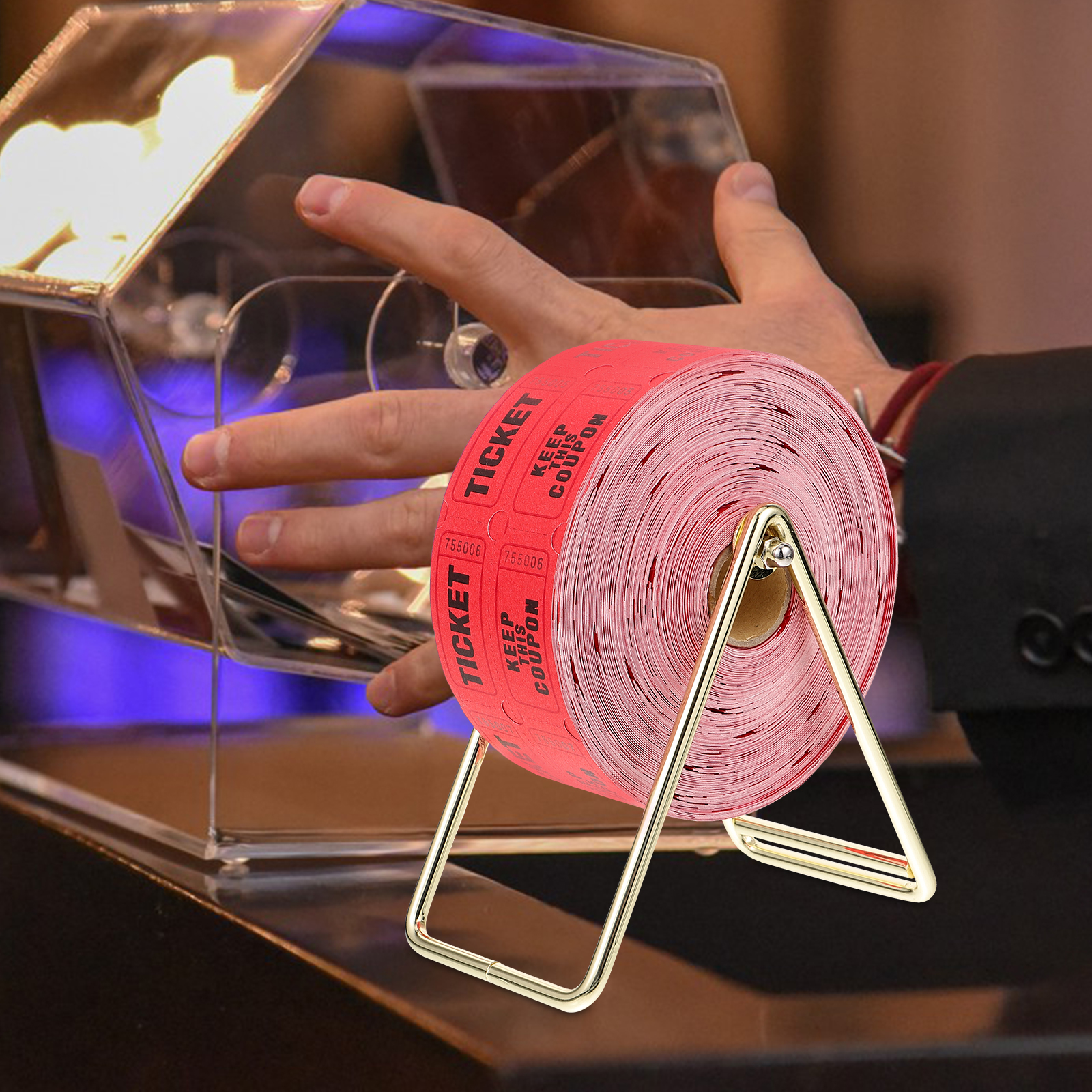 Mobutofu Paper Raffle Tickets Raffle Ticket Holder Event Organizers Convenience Set