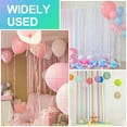 thumbnail image 6 of Uxcell Crepe Paper Streamers, Party Decorations Streamers for Birthday Wedding Christmas Party Supplies Light Blue/Mint Green/Light Purple 1.8Inch x 72Ft, 6 of 7