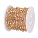 thumbnail image 1 of 1 rollo de cadena de cable de 5 eslabón con , DIY, collar, tobillera, vestido de joyería, accesorios decorativ Sunnimix Cadena de cable, 1 of 7