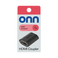 thumbnail image 4 of Onn. Female to Female HDMI Coupler Adapter, Black Color, Rack Size: 9.5*12.6*1.3cm, 4 of 4